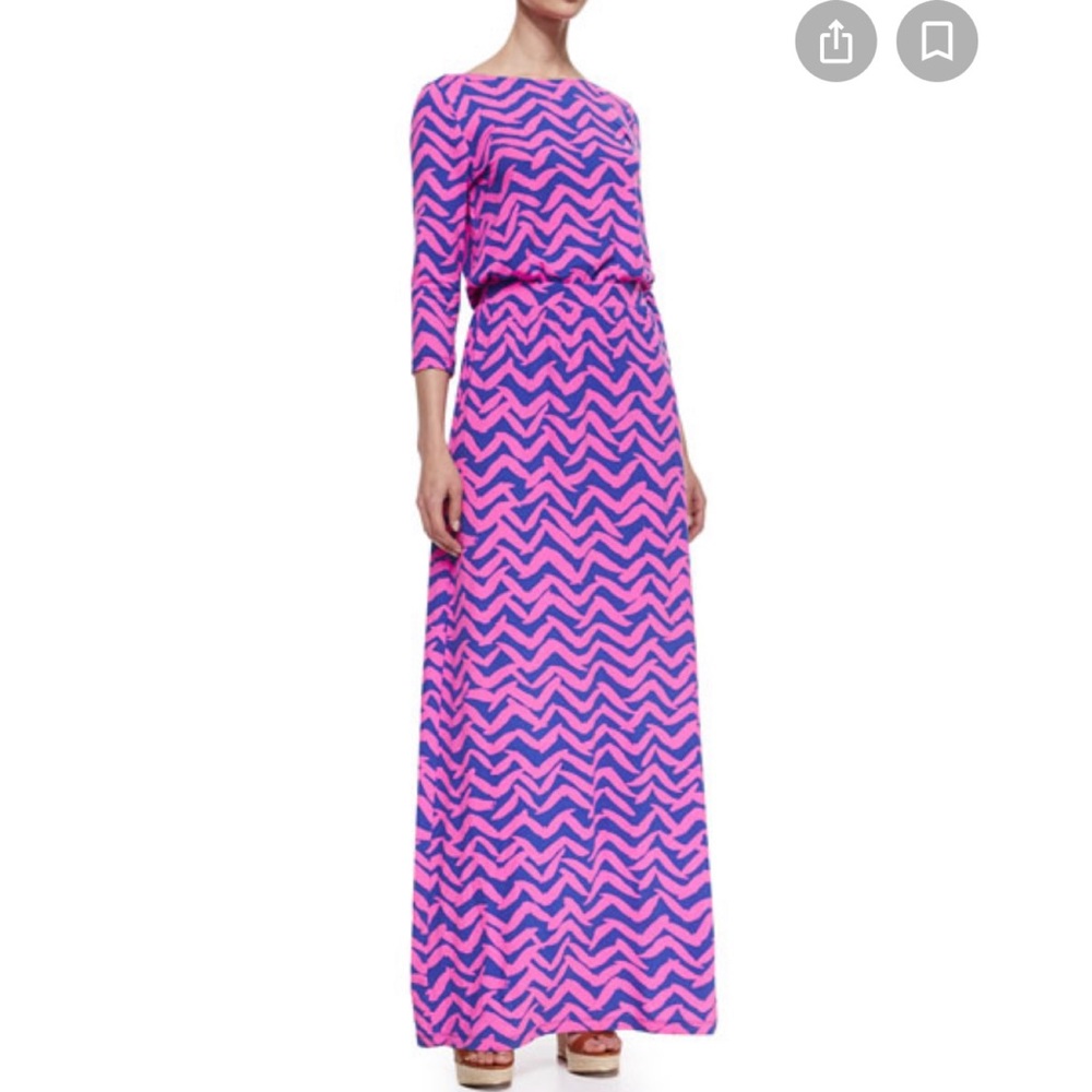 Lilly Pulitzer Nigella Jersey Maxi Dress Small